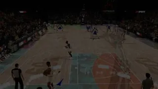 LEBRON SLAM DUNKS ON D ROSE!!!!