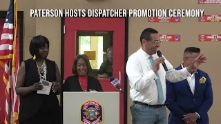 Paterson Hosts Dispatcher Promotion Ceremony