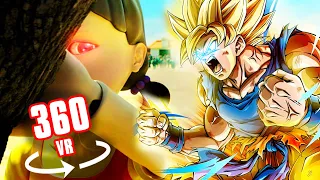 360° VR SQUID GAME - But... YOU'RE GOKU  | Red Light Green Light Dragonball Z Edition