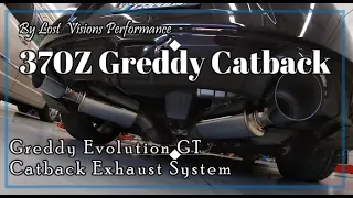 Nissan 370Z Greddy Evolution GT Catback exhaust install with cold start how hard is it to install?