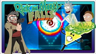Gravity Falls & Rick and Morty Crossover Fan Writing und Easter Eggs
