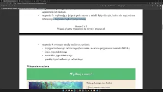 Egzamin zawodowy z kwalifikacji INF.03 - EE.09 #2020 styczeń - MySql & Php