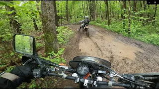 DR650 Off-roading Upstate NY