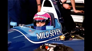 1995 March 07 - Pedro Lamy test Tyrrell 023 @ Estoril