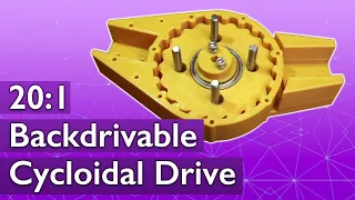 3d Printed Cycloidal Drive for Robot Arms