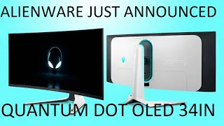 Alienware 34inch qd oled ces 2022