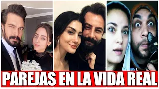 Parejas de LA PROMESA en la Vida REAL (Yemin novela turca en español)