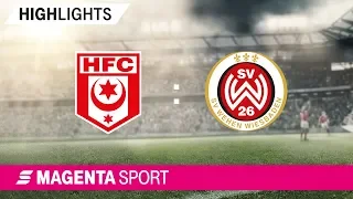 Hallescher FC - SV Wehen Wiesbaden | Spieltag 30, 18/19 | MAGENTA SPORT