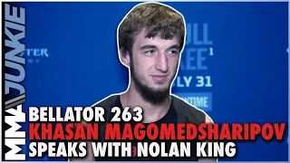 Inspired by brother Zabit, Khasan Magomedsharipov eager for debut U.S. debut | Bellator 263