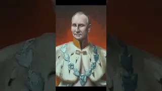 Tsar Putin #painting #tsar #putin #russia #art #conorwalton
