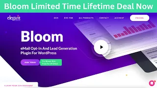 Bloom Plugin Lifetime Deal - eMail Opt-In And Lead Generation Plugin For WordPress