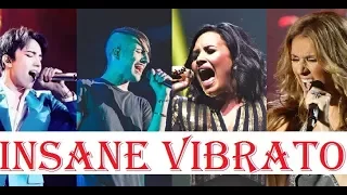 Famous Singers High Notes with INSANE VIBRATO