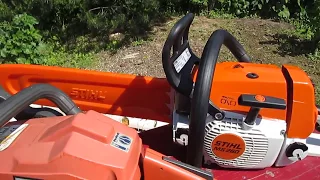 STIHL-MS-260,MS-180,Husqvarna-136,Дружба-4 Сравнительный тест.