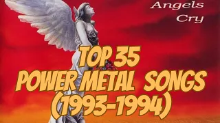 Best Power Metal Songs (1993-1994)