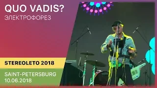 Электрофорез - Quo vadis? | Stereoleto (Saint-Petersburg 10.06.2018)
