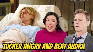 The Young And The Restless Spoilers Audra publicly harms Ashley in revenge - Tucker beat her