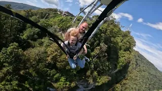 Прыжок от первого лица на SochiSwing и bungy 207 в Skypark by AJ Hackett