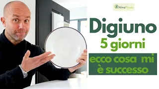 Ho DIGIUNATO 5 giorni (ecco cosa mi è successo!)