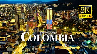 Colombia 🇨🇴 in 8K ULTRA HD 60FPS Video by Drone
