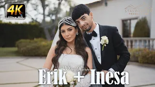 Erik + Inesa Wedding 4K UHD Highlights at Grand Venue st Leon Church and Noble Mansion