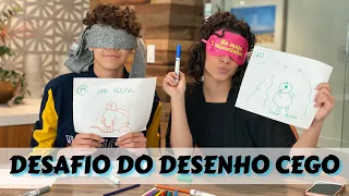 DESAFIO DO DESENHO CEGO FT GABRIELLA SARAIVAH