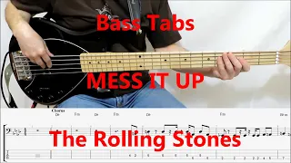 The Rolling Stones - Mess It Up (BASS COVER TABS)