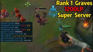 Rank 1 Graves: When Super Server 1200LP Graves Visits KR Master...