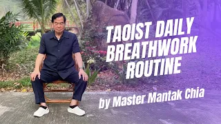 Comprehensive Taoist breathwork routine by Master Mantak Chia. Collecting energy in the Tan Tien☯️