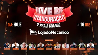 Live especial @Loja do Mecânico inauguração PRAIA GRANDE! 🛠🌊