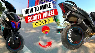 Ntorq 125 Wheel Cover | Ntorq New modified | Scooty wheel Cover Install @BBoysTube