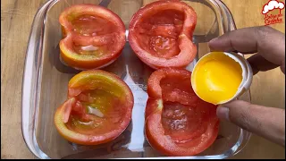 coloque ovo no tomate, e você vai me agradecer no jantar