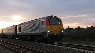 21/03/22- Class 67-  DB Cargo 67025 &  TFW DVT 82226 - Holyhead to Cardiff Central