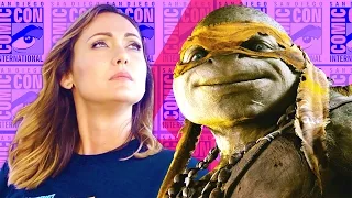 New TEENAGE MUTANT NINJA TURTLES Footage Revealed! - Nerdist News @SDCC