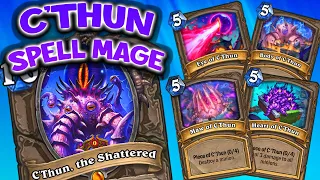 C'thun the Shattered in No Minion Mage | Hearthstone