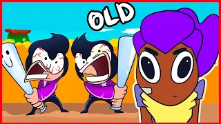 BRAWL STARS ANIMATION - OLD SHELLY IN NEW TIMES