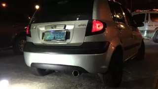 Hyundai Getz exhaust system (DRIFT Xaust)!