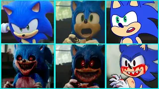 Sonic The Hedgehog Movie Sonic EXE vs SONIC PRIME Uh Meow All Designs Compilation 3