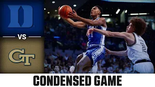 Duke vs. Georgia Tech Condensed Game | 2023-24 ACC Men’s Basketball