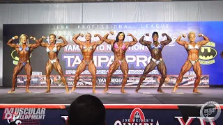 Women's Bodybuilding Comparisons/Posedown/Awards | 2019 Tampa Pro