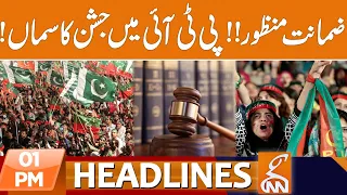 Court Granted Bail | Good News For PTI | News Headlines | 01 PM | 18 October 2023 | GNN