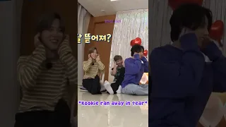 Other Members Vs Taehyung 🙉🙉 He Didn't Flinch At All 😂🤣 #shorts