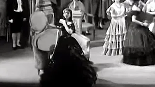 Maria Callas in La Traviata Act II  Scene II (Lisbon, 1958) [Video]