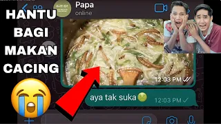 HANTU BAGI MAKAN CACING !!! SERAM DENGAN ABANG SHAH 😭