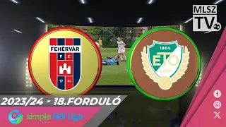 Fehérvár FC - ETO FC Győr | 1-9 | Simple Női Liga | 18. forduló | MLSZTV