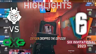 WINNER TO GRAND FINAL! G2 vs Oxygen - HIGHLIGHTS - Lower Bracket - Six Invitational 2023 - R6 Esport