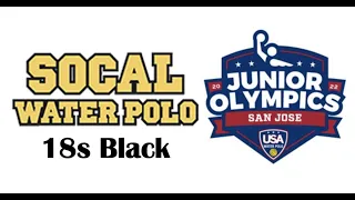 SOCAL 18s Black v. Mission - 2022 JOs, Semifinal (July 19, 2022)