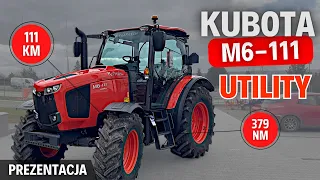 KUBOTA M6 UTILITY - następca MGX'a | Prezentacja, test ciągnika