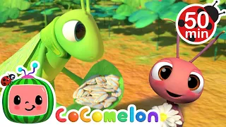 The Ant and the Grasshopper | 🍉CoComelon | Kids Cartoons & Nursery Rhymes | Moonbug Kids⭐