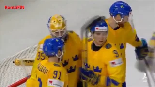 Game highlights: Sweden - Belarus 5-0 goals IIHF 2018 Ruotsi - Valko-Venäjä | RonttiFIN-Sports