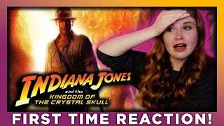 INDIANA JONES AND THE KINGDOM OF THE CRYSTAL SKULL - MOVIE REACTION - FIRST TIME WATCHING